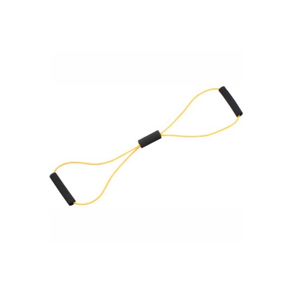 Fabrication Enterprises CanDo BowTie Tubing Exerciser, Yellow, 30" 1348385 - main